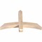 Ekena Millwork Bellingham Smooth Timber Gable Bracket, Douglas Fir, 36"W x 23"H x 3 1/2"D x 3 1/2"F, 15/12 Pitch GBW036X23X0404BEL00SDF - alternate 3